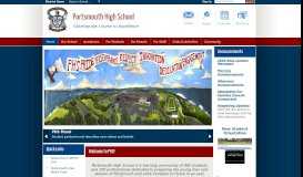 
							         Portsmouth High School / Homepage - Portsmouth School Department								  
							    
