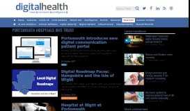 
							         Portsmouth Hospitals NHS Trust Archives | Digital Health								  
							    