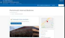 
							         Portsmouth Internal Medicine: Internal Medicine in Portsmouth								  
							    