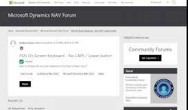 
							         POS On Screen Keyboard - No CAPS / Lower button - Microsoft ...								  
							    