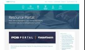 
							         POS Portal and Retail Realm Partner for Easy Delivery of Secure ...								  
							    