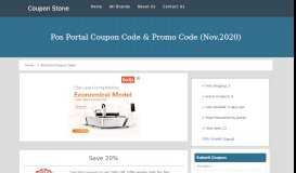 
							         Pos Portal Coupon Code and Promo Code 2019 - Upto 70% Off								  
							    
