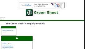 
							         POS Portal Inc. - The Green Sheet :: Company Profiles								  
							    