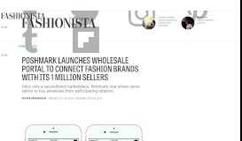 
							         Poshmark Launches Wholesale Portal to Connect Fashion Brands ...								  
							    