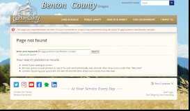 
							         Position Classification and Compensation | Benton County Oregon								  
							    