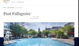 
							         Post Fallsgrove Apartments for Rent in Rockville, MD | MAA								  
							    