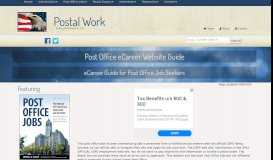 
							         Post Office eCareer Recruiting site Guide. - Post Office Jobs								  
							    