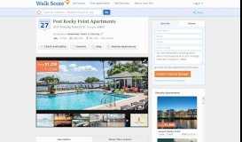 
							         Post Rocky Point Apartments, Tampa FL - Walk Score								  
							    