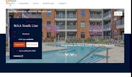 
							         Post South End | Luxury Apartments for Rent in Charlotte, NC | MAA								  
							    