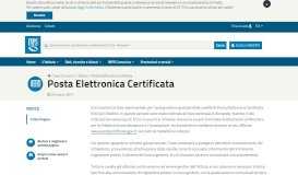
							         Posta Elettronica Certificata - Inps								  
							    
