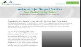 
							         postal service exam guide - Job Support Services								  
							    