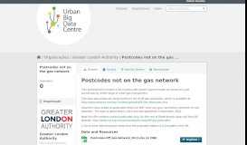 
							         Postcodes not on the gas network - Datasets - UBDC Data Portal								  
							    