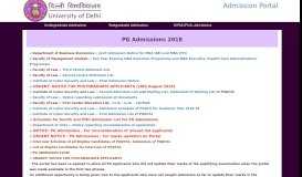 
							         Postgraduate Admissions								  
							    