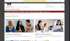 
							         Postgraduate and Direct Admission - CustomLogin - University of ...								  
							    