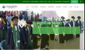 
							         Postgraduate Application – Al-Hikmah University, Ilorin								  
							    
