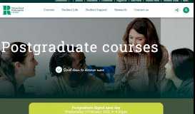 
							         Postgraduate courses - University of Roehampton								  
							    