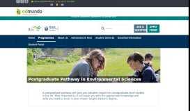 
							         Postgraduate Pathway in Environmental Science and Sustainability ...								  
							    