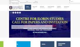 
							         Postgraduate Portal - University of Ilorin								  
							    