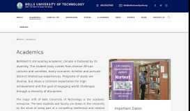 
							         Postgraduate Study - Bells University Of Technology |								  
							    