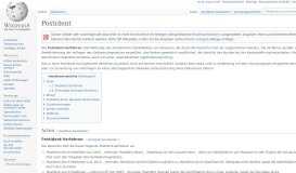 
							         Postident – Wikipedia								  
							    