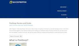 
							         Postloop Review and Guide - QuickPrepper								  
							    