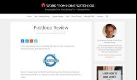 
							         Postloop Review | Work From Home Watchdog								  
							    