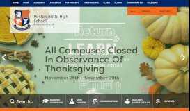 
							         Poston Butte H.S. / Homepage - Florence Unified School District								  
							    