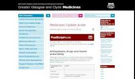 
							         PostScript Acute 15 (Feb 2014) - GGC Medicines :								  
							    