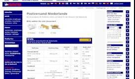 
							         Postversand Niederlande - Brief, Paket, Päckchen, Postkarte | Portal ...								  
							    