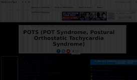 
							         POTS (POT Syndrome, Postural Orthostatic Tachycardia ...								  
							    