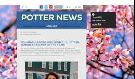 
							         Potter News | Smore Newsletters for Education								  
							    