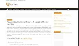 
							         PowaKaddy Customer Service & Support Helpline Toll Free Phone ...								  
							    