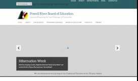 
							         Powell River Board of Education: Home								  
							    
