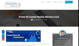 
							         Power BI Custom Visuals-Advance Card - Pragmatic Works' blog								  
							    