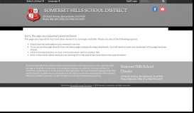 
							         Power School Login Info - Somerset Hills School District								  
							    