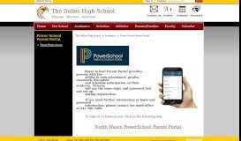 
							         Power School Parent Portal / Parent Home Access								  
							    