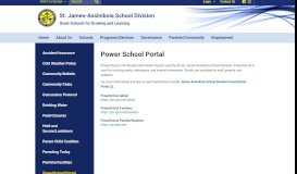 
							         Power School Portal - St. James-Assiniboia School Division - sjasd.ca								  
							    