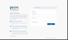 
							         PowerCare Portal | Log-In								  
							    