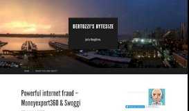 
							         Powerful internet fraud – Moneyexpert360 & Swoggi ...								  
							    