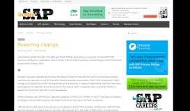 
							         Powering change - Inside SAP								  
							    