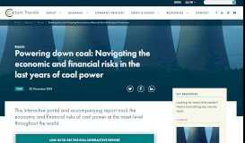 
							         Powering down coal: Navigating the economic and financial risks in ...								  
							    