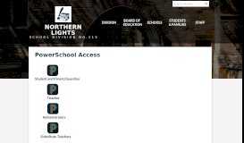 
							         PowerSchool Access - Northern Lights School Division								  
							    