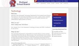 
							         PowerSchool Help - Services - Richland School District								  
							    
