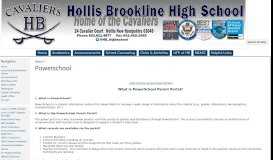 
							         Powerschool - Hollis Brookline High School - Google Sites - SAU41								  
							    