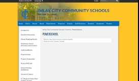 
							         PowerSchool - Imlay City Community Schools								  
							    