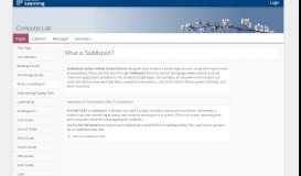 
							         PowerSchool Learning : Computer Lab : What is Saddleport?								  
							    