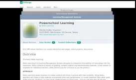 
							         Powerschool Learning | Product Reviews | EdSurge								  
							    