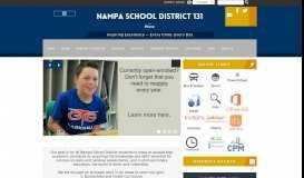 
							         PowerSchool - Nampa School District #131								  
							    