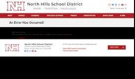 
							         PowerSchool - North Hills School District								  
							    
