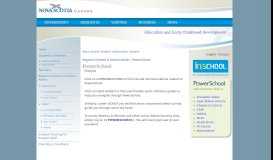 
							         PowerSchool | Nova Scotia Student Information System								  
							    